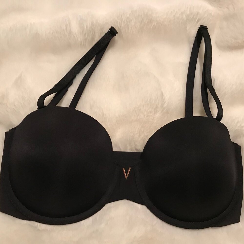 Brand New Victoria's Secret Bare Illusions Smooth Uplift Strapless Bra, Size 32D